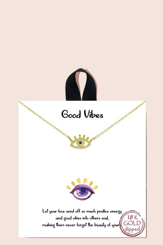 Collier pendentif Blb Good Vibes