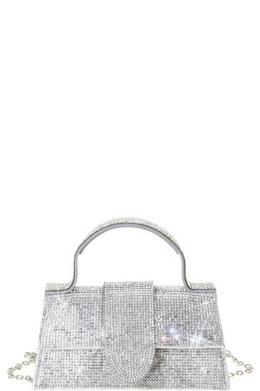 Sac à poignée au design chic et strass