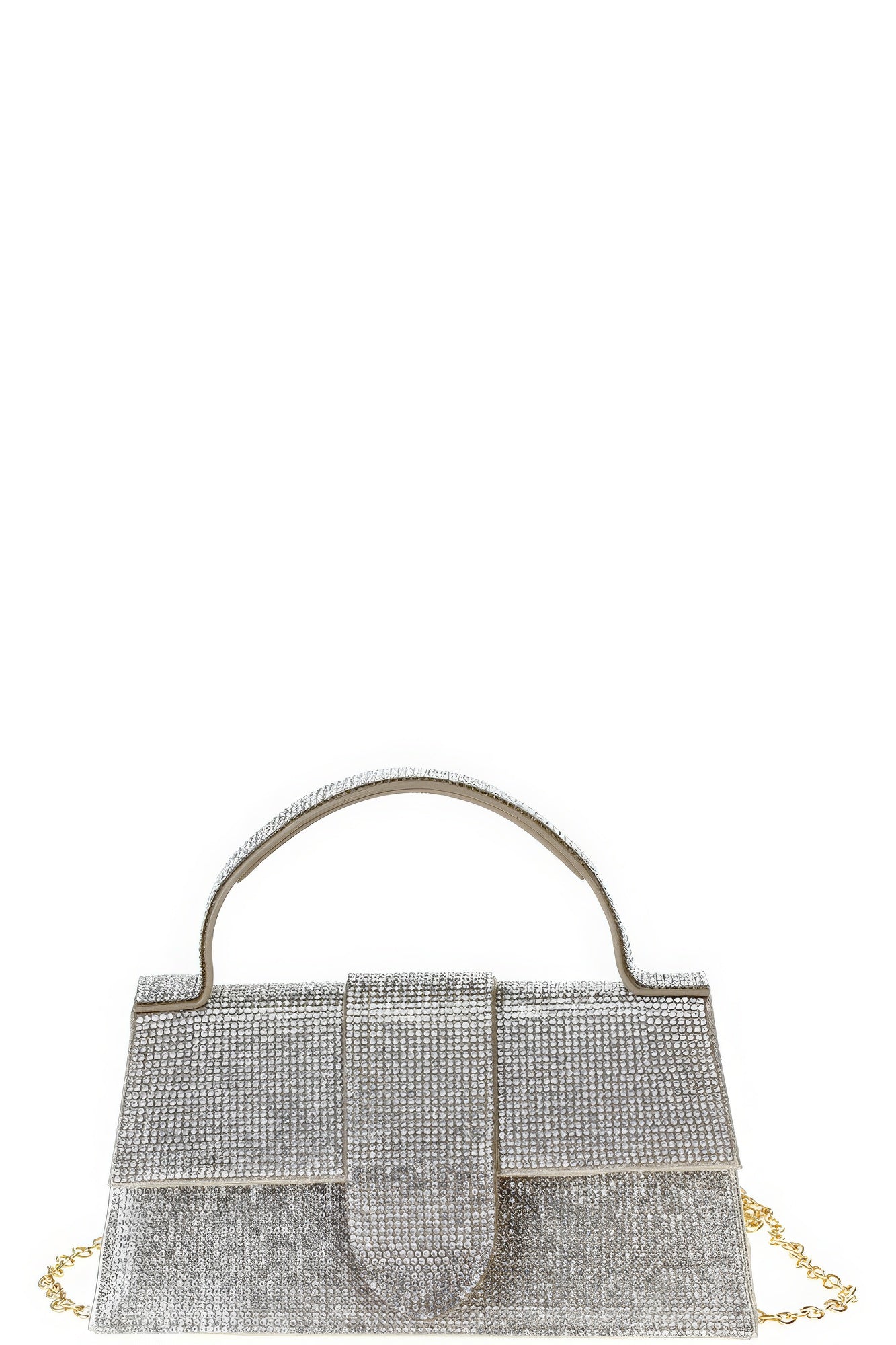 Sac à poignée au design chic et strass